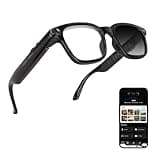 XOOMEER AI Smart Glasses with 8MP Camera, 4K Video Recording and Photo, Bluetooth 5.4 Audio Calls & Music, AI Voice Assistan, AI Recording, Real Time Translation - for Life, Work and Vlog