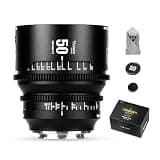7artisans 50mm T1.5 Dream Series Manual Focus Full-Frame Large Aperture Prime Cine Lens Compatible for Sony A7 Series FX3 A7S3 A7M3 A7M4, Black