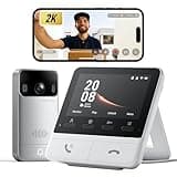 SwitchBot Video Doorbell Camera Wireless with Monitor, No Subscription, 4.3 Inch Screen, Battery Powered, Head-to-Toe View, 2K FHD, 2-Way Audio, Motion Detection, Works with Alexa/Goole/Home Assistant