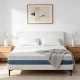 10 Inch Queen Mattress, Mattress in a Box, Copper Infused Cooling Mattress, Medium Firm Zone Pressure Relief, 300g Honeycomb Air Layer Cover, Made in Japan