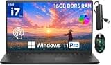Dell 15 DC15250 Touchscreen Laptop, Core i7-1355U, 16GB DDR5, 1T SSD