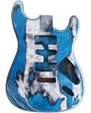 Electric Guitar Body for Strat Style Guitar Accessory Engineered Wood DIY Guitar Body Humbucker/Single/Humbucker H-S-H