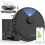 Bagotte Robot Vacuum and Mop,Robotic Vacuums Cleaner with Wi-Fi/App and Voice Control