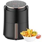 XDSRFVW The Air Fryer With Adjustable Temperature Tower Has a Fast Circulation System, Oil-free and Low-fat Cooking(1.5L)