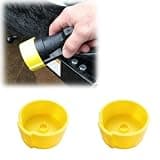 XMWPKQ 7 Pin Trailer Connector Cover, RV 7 Way Plug Cover, Trailer Electrical Plug Cap, Dust Protection Cap for RV Trailer Wiring Connector Dust Debris Protection for Camping Trailer Port,Pack of Two