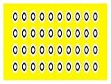 3D Scanner Marking Point for 3D Scanning,Diffuse Reflection Markers for 3D Scanner for Complex Details(Inner 2 middle3.5 Outer 5mm(10000))