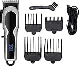 DAXXIN Hair Cutting Tool, Mens Hair Clippers Professional Cordless Hair Beard Trimmer Haircut Grooming Kit Rechargeable