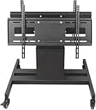 LBAawxe Mobile TV Cart on Wheels - for 32-65 Inch Screen TVs,Holds Two (2) Screen