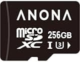 Anona Micro SD Card 256 GB Memory Card, Up to 100MB/s, Suitable Pano 4K Indoor Camera