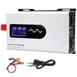 Power Inverter Pure Sine Wave 7000W/8000W/9000W/10000W/12000W/15000W/20000W Peak DC12V/24V/48V/60V/72V to AC 110V/230V 240V Car Converter with Voltage Display & AC outlets