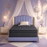 CorePillow Twin XL Size Mattress 12 Inch - Medium Firm Feel, Pressure Relief Euro Top, Motion Isolation Pocket Coils, Breathable Cover, Mattress-in-a-Box for Dorm/Bedroom/Guest Room
