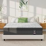 KOW King Mattresses 14 Inch,Soft Gel Memory Foam Mattress in a Box with Euro Top Medium Plush Feel, Supportive Independent Pocket Springs for Pressure Relief & Motion Isolation