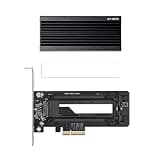 ICY DOCK M.2 NVMe SSD to PCIe X16/X8/X4 Card Adapter with Large Aluminum Heat Sink | EZConvert Ex Pro MB987M2P-1B