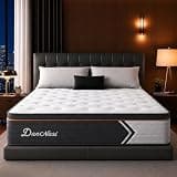 Full Size 12 Inch Hybrid Mattress, 7-Zone Ergonomic Support, Gel Memory Foam & Individually Wrapped Springs, Cooling Sleep, Pressure Relief, Medium Firm, CertiPUR-US Certified, Mattress in a Box