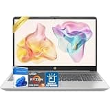 EBRANE Customized HP 15.6" FHD Laptop, AMD Ryzen 5 5625U CPU, 16GB/32GB/64GB RAM | 256GB/512GB/1TB/2TB SSD, Backlit Keyboard, Windows 11 with Office 365 for Web