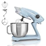 Instant Pot Stand Mixer Pro,600W 10-Speed Electric Mixer with Digital Interface,7.4-Qt Stainless Steel Bowl,From the Makers of Instant Pot,Dishwasher Safe Whisk,Dough Hook and Mixing Paddle,Blue