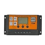 Auto MPPT Solar Charge Controller 12V 24V System Dual USB Output Voltage Regulator for Lithium Battery Charging in Car RV Truck Boat and Off-Road(100A)