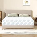 2 Twin Size Mattress, 6 Inch Cooling Gel Memory Foam Mattress in a Box for Pressure Relief, No Fiberglass, Motion Isolation, Removable Washable Cover, Medium Firm, 75''L x 38''W