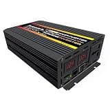 QWEYHNGMO 10000/12000W Pure Sine Wave Power Inverter 12V/24V/48V/60V DC to 220V AC Car Plug Adapter Converter Multi-Protection
