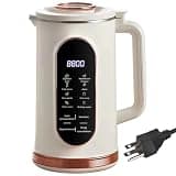 Soybean Milk Maker for Home, 27.05 fl oz / 800 ml Mini Juice Blender and Food Processor, Stainless Steel with Touch Screen, Automatic Cleaning for Soy Milk, Juice, and Rice Porridge