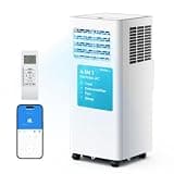 EUHOMY 12,000 BTU Portable Air Conditioners, WiFi & Voice AC, 550 Sq. Ft.