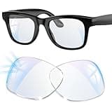 Replacement Lenses for Ray-Ban Meta Smart Glasses Gen 2/1/Wayfarer RW4006/4008/RW4012, 53mm Large/50mm Regular, Anti-Scratch