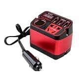 Portable Vehicle Outlet Inverter with USB Power Access & Digital Display, Vehicle Plug for Car Cabin Power Needs on the Road Each Day