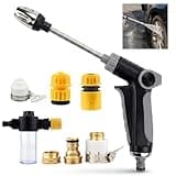 Aquoxis Pressure Washer 2026 New Power Jet Water Upgrade Adjustable High Pressure Hose with Three Spray Modes and 360° Rotating Nozzle Function Watering Sprayer for Cleaning Yard Pets Car