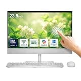 Dell 23.8" All-in-One Desktop Computer - Intel Core Ultra 7 355U, 23.8 inch FHD(1920x1080) Touchscreen Display, 32GB DDR5 RAM, 2TB NVMe SSD, Wi-Fi7, Bluetooth 6, Copilot+ AI PC, Windows 11 Pro