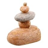 MAGICLULU Weather-resistant Resin Stone Shape Key Hider with Realistic Stone Appearance, Convenient and Secure Outdoor Key Storage Box for Garden Decoration