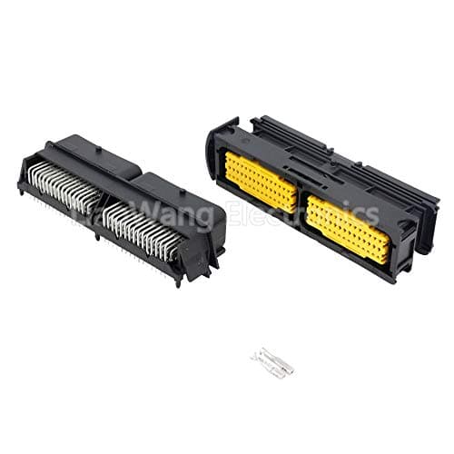 Gimax 90-pin black jacket waterproof connector with terminal DJ7901-1.5-10 21 90P connector - (Pins: 10 PCS)
