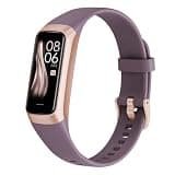 ZKSSGY Fitness Tracker with 24/7 Heart Rate Blood Oxygen Sleep Monitor,Activity Tracker with 1.1" AMOLED Touch Color Screen, Multiple Sport Modes Step Counter,IP68 Waterproof for Women Men (Bordeaux)