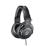 Audio-Technica ATH-M30x Professional Studio Monitor Headphones, Black