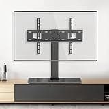 TV Stand tv Wall Mount TV Stand Mount, Swivel, Height Adjustable Table Top TV Stand, Tabletop TV Base with Triple Anti-Drop Protection