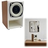 KDUJKSO Back Horn Speaker Enclosure Housing
