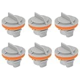 6PCS Tail Light Lamp Socket Wiring Harness Kit Compatible with Liberty 2003-2007 Grand Cherokee 1999-2004 Replaces 4676589 923-034 034145
