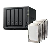 Synology DS925+ Bundle 64TB Best Price Hard Drives (4x 16TB) 4Bay Desktop NAS, 2.5GbE Ports, 4GB RAM