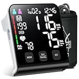 WAMELPRI FDA-Cleared Blood Pressure Monitor, FSA&HSA Eligible Home & Travel BP Machine, Adjustable Wide-Range Cuff for Seniors & Pregnancy, Stores Previous Readings, Accurate Daily Health Tracking