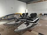 Inflatable 4 Person Pedal Boat Raft Kayak Hydro Cycle Water Bike Catamaran