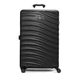Travelpro Maxlite Air V2 Hardside Expandable Checked Luggage, 8 Spinner Wheels, Lightweight Hard Shell Suitcase, TSA lock, Black, Checked Large 28-Inch