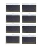 FBUGZENQN Compatible for Conga,2499 Ultra Home Advanced/Compatible for Titanium/X-Treme,Compatible for Atvel,R80,Accessories,Base Parts Mop Cloth(8pcs)