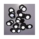 1000 Points Reflective Sticker Magnetic Inner 6mm Outer 10mm High Visible Reflective Marker Round Dots Sticker for Information Capture Modeling for Complex Details