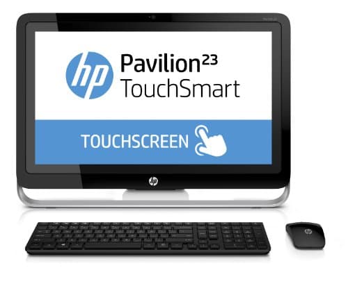 HP Pavilion F3F01AA#ABA 23.0-Inch Desktop (Black, Silver)