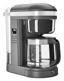 KitchenAid 12 Cup Drip Coffee Maker with Spiral Showerhead, KCM1208