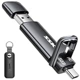 SSK 512GB SSD USB C Stick up to 1000MB/s,Fast Thumb Drive,Dual Drive Type-C + USB A 3.2 Gen 2 External Solid State Drives,USB Memory Stick for iPhone 15/PS4/Android Phone/Tablet/Windows/Mac