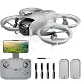 Drone with Camera 1080HD, Features One Key Takeoff/Landing, Altitude Hold, Headless Mode, 3D Flips, Trajectory Flight,3 Speed Modes, Easy to Fly for Beginners, Includes 2 Batteries