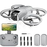 Drone with Camera 1080HD, Features One Key Takeoff/Landing, Altitude Hold, Headless Mode, 3D Flips, Trajectory Flight,3 Speed Modes, Easy to Fly for Beginners, Includes 2 Batteries