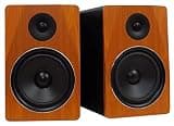 Rockville APM8C 8" 2-Way 500W Active/Powered USB Studio Monitor Speakers Pair