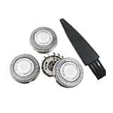 3Pcs Shaver Head Replace Razor Blade,Compatible For Philips HQ4 HQ56 HQ55 HQ46 HQ3 HQ6900 HQ6902 HQ6904 HQ6906 HQ6996 HQ6927 HQ5426 HQ5430