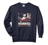 Wisconsin Dells Wisconsin Vintage Dog Lover Design RA0D Comfort Colors Adult Sweatshirt